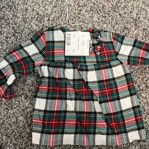 Plaid Long Sleeve flannel tunic